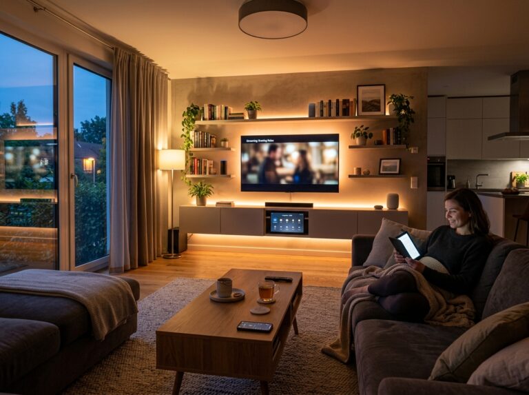 evening automation schedule ideas