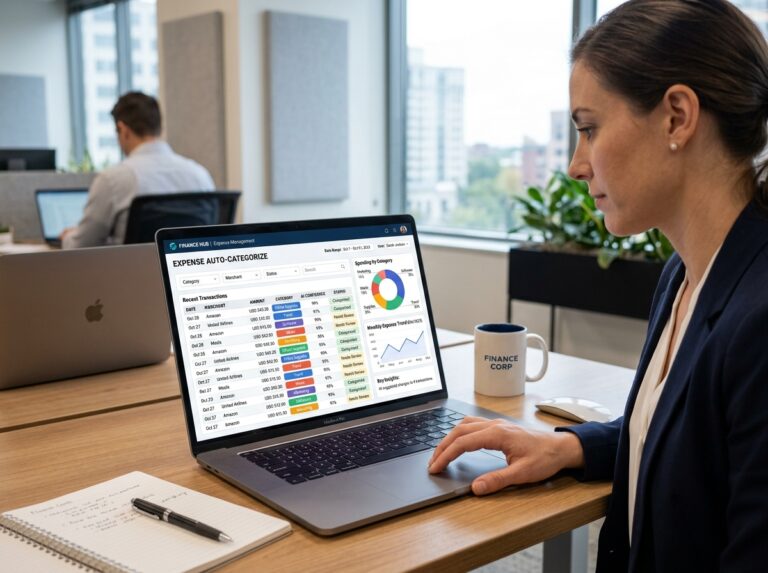 expense categorization automation