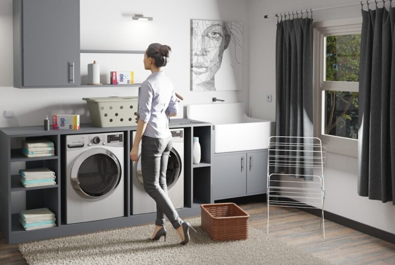laundry room smart routines