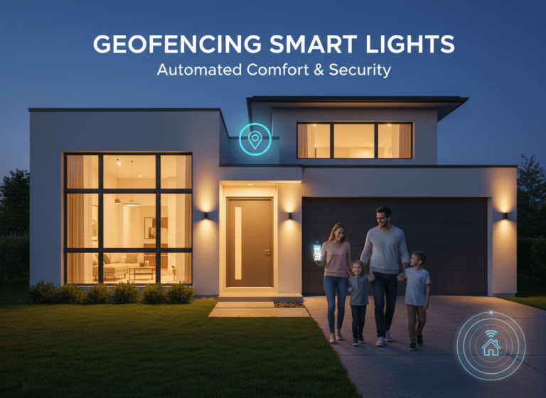 geofencing smart light triggers