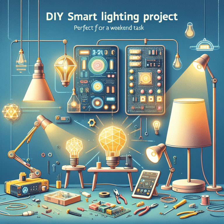 Easy DIY Smart Lighting Projects: The Perfect Weekend Projects