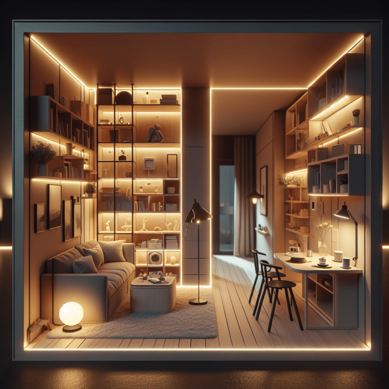Maximizing Space with Smart Lighting for Small Homes